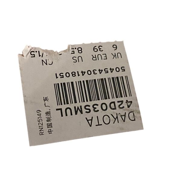 Topshop Sz 8.5 Tan NWT Snake Dakota Block 2” Heel Large Buckle Sandals - Picture 10 of 12